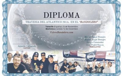 Diploma para los navegantes del Velero